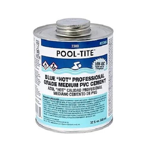 PVC Cement, 8-Ounce, Blue