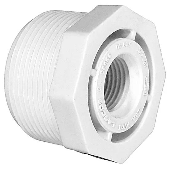 Threaded Reducer Bushing, 1.5-Inch x 0.5-Inch, Schedule 40, MPT x FPT