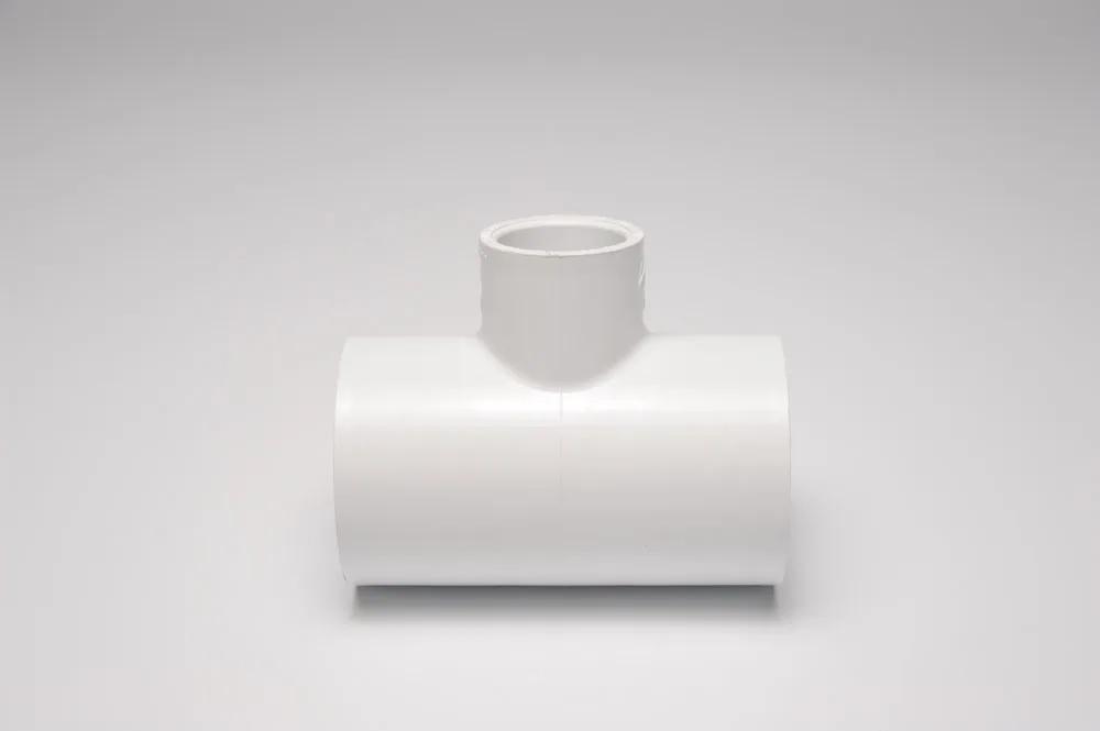 Tee Fitting, 1-1/2-Inch x 1-1/2-Inch x 1-Inch Slip