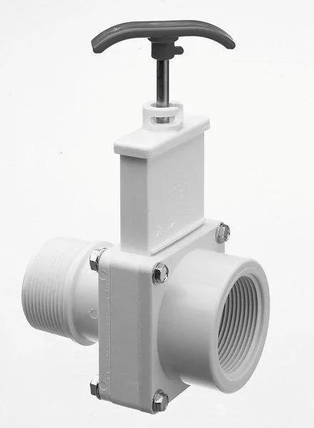 Knife Gate Valve, 1-1/2-Inch Socket x MIP