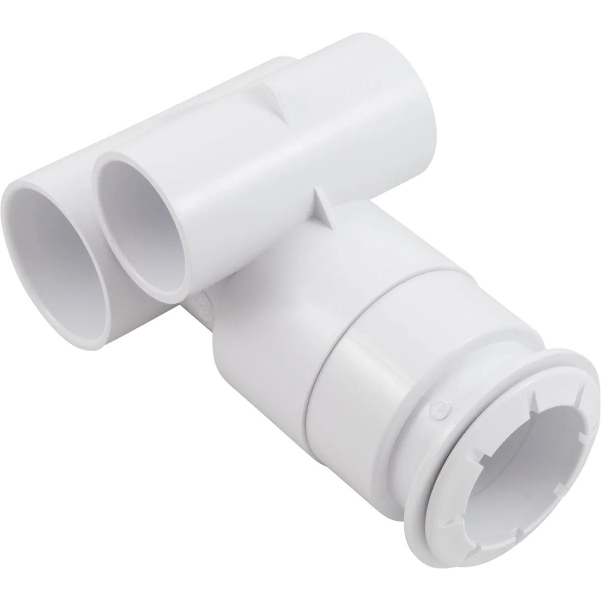 Gunite Jet Body with Niche, 2-1/2-Inch, White, for Spa Master Jets