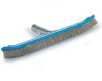 Algae Brush, 18-Inch, Metal Back, Stainless Steel Bristles