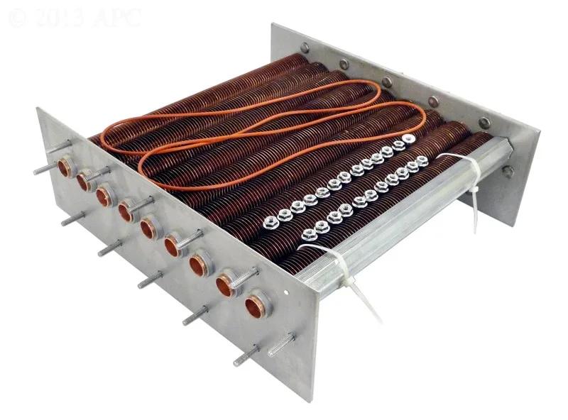 Copper Tube Bundle for R206A and R207A Heaters, Replacement for Raypak