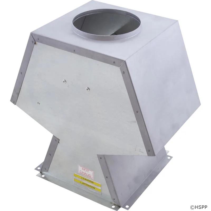 Indoor Drafthood for 130A Millivolt and DSI Gas Heaters, Replacement for Raypak