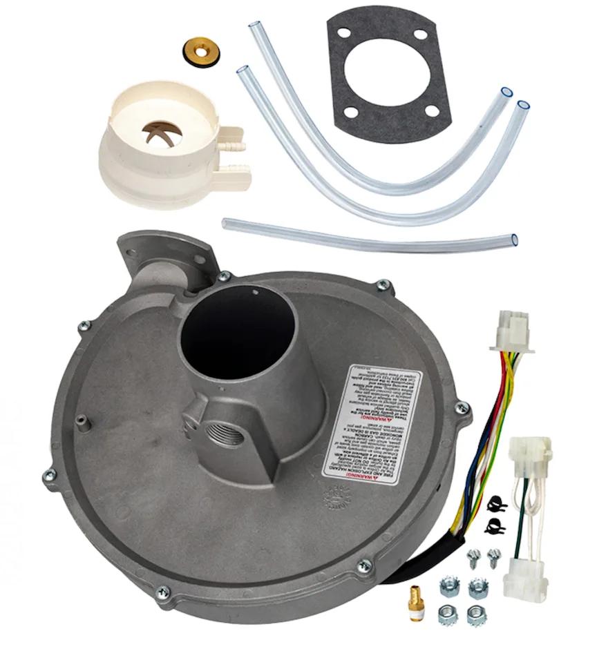 Combustion Blower Kit, Natural Gas, for 250K MasterTemp Heater, Compatible with Pentair