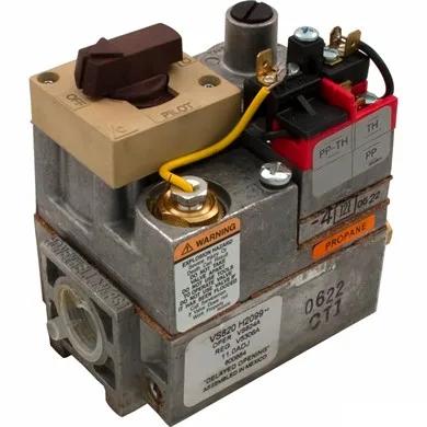 Combination Gas Valve, 1/2-Inch, Propane, for 53, 53A and 406A Millivolt Heaters, Compatible with Raypak