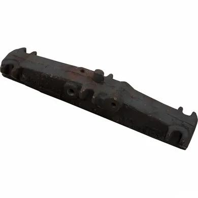 Return Header, 9-Hole, Cast Iron, for 181, 261, 331 and 401 Heaters, Compatible with Raypak