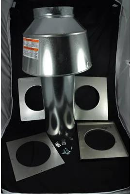 Indoor Draft Diverter, 8-Inch, Replacement for Teledyne Laars 325 Heater