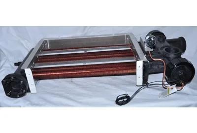 Complete Heat Exchanger, Copper, for 300 BTU Heater