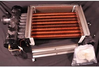 Complete Heat Exchanger, Copper, for 250 BTU Heater