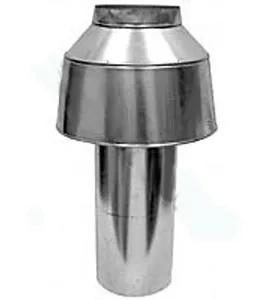 Indoor Draft Hood, 6-Inch, for 175,000 BTU Heaters, Replacement for Teledyne Laars