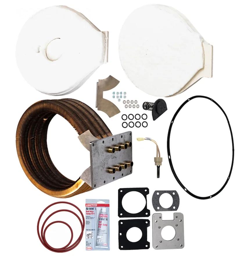 Tube Sheet Coil Assembly Kit for 250HDNA and 250HD-LP MasterTemp Heaters, Replacement for Pentair