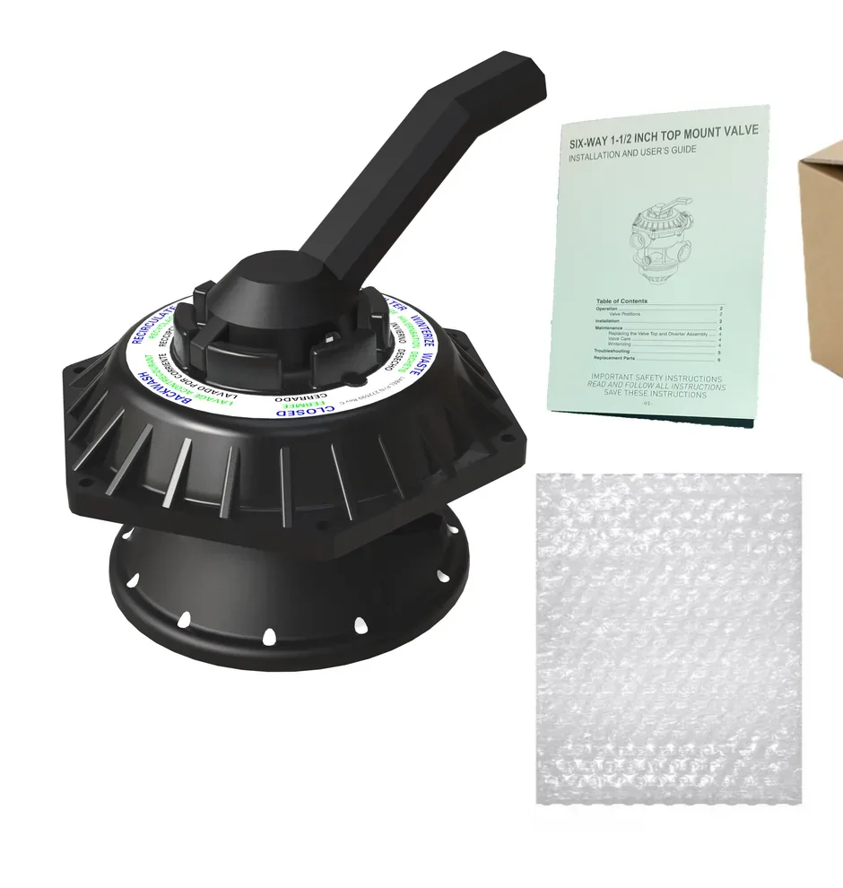 Hi-Flow Top Valve Assembly, Black