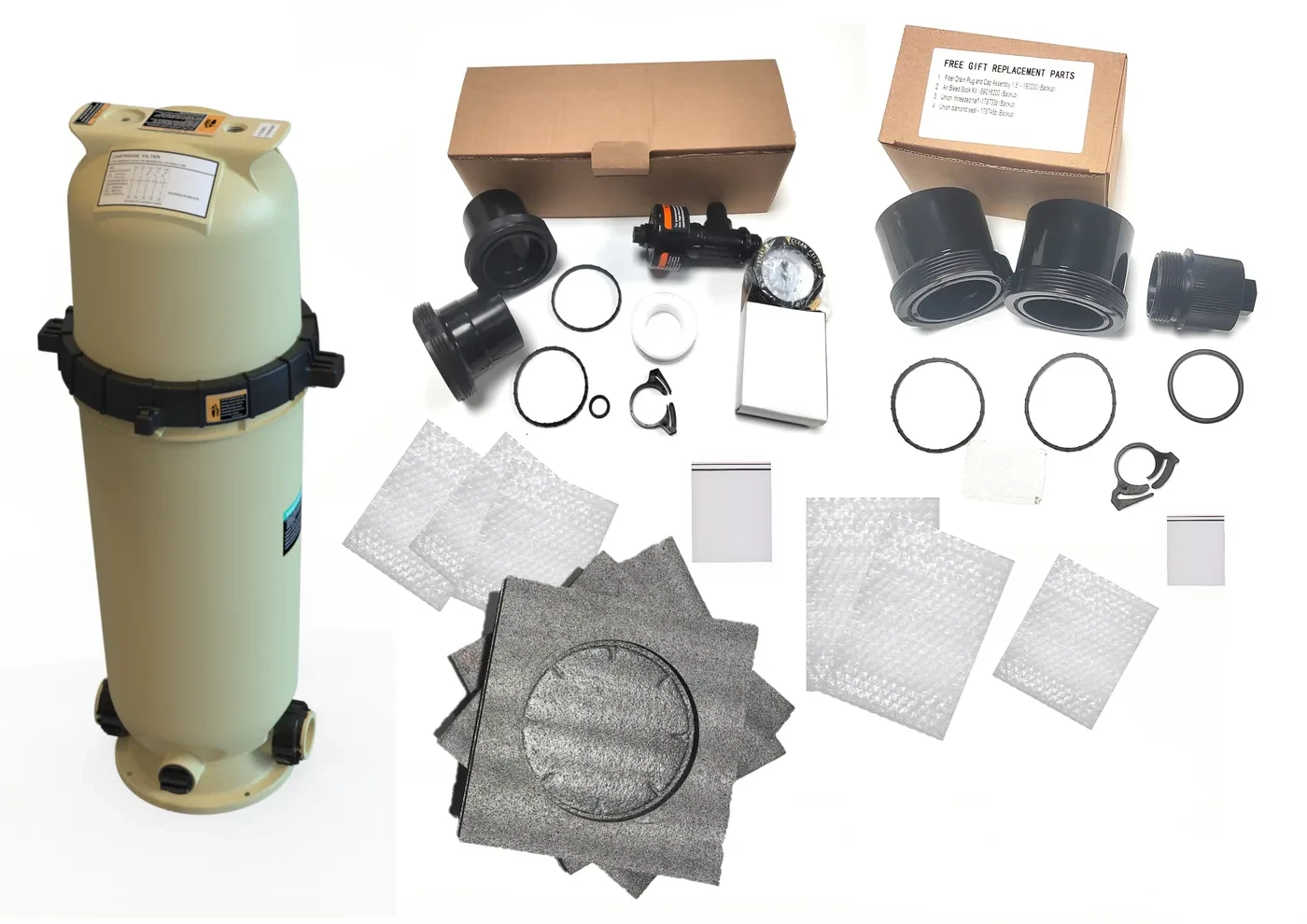 Replacement Filter Cartridge, 150 Sq Ft