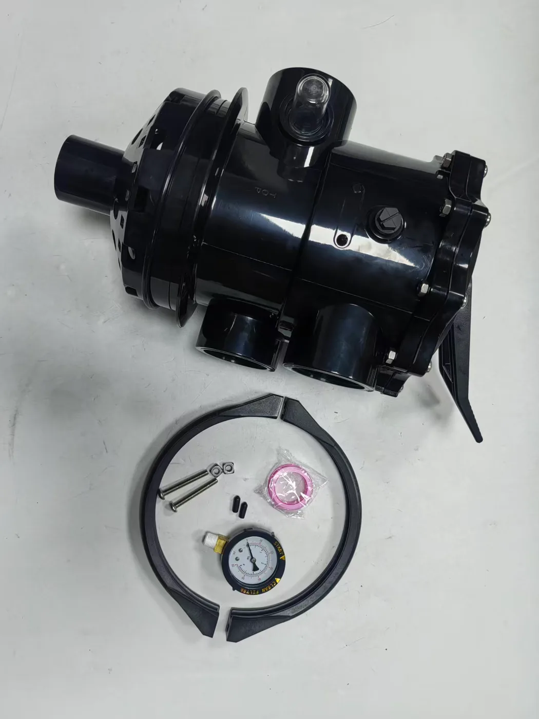 Pro Series Vari-Flo Control Valve, 2-Inch, with Clamp, Black