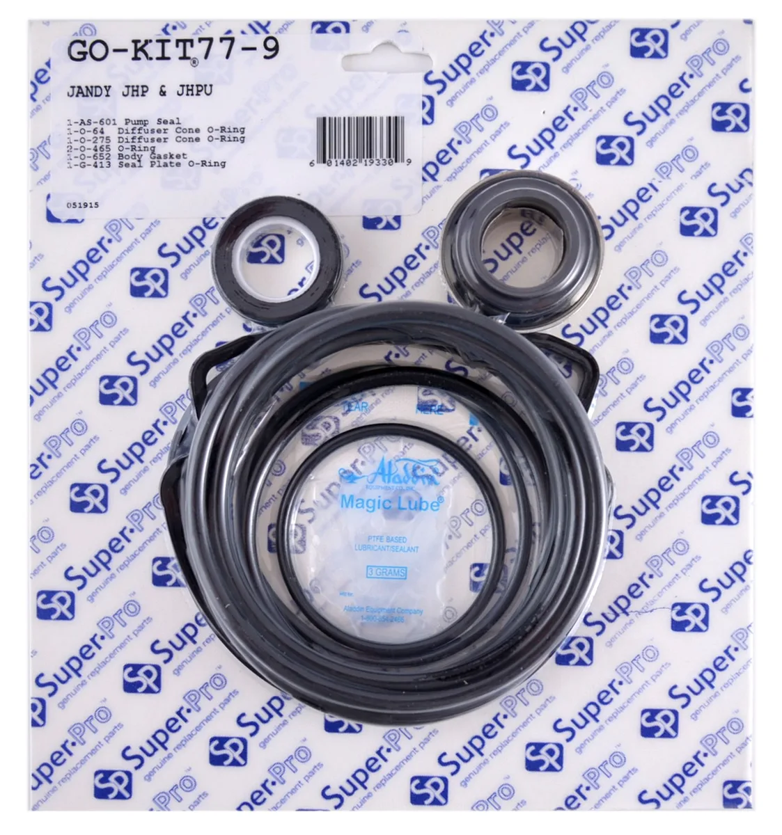 Pump Seal Kit for JHP Pumps, Compatible with Jandy