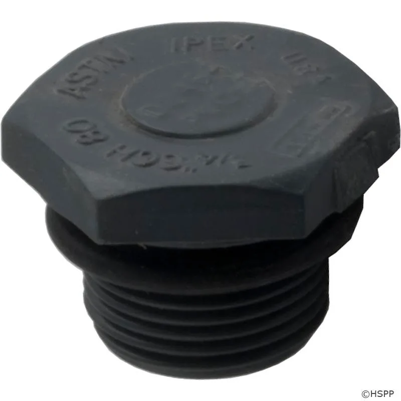 Tapón de vaciado con junta tórica, 3/4-Inch, para filtros Sand Trap, recambio para Jacuzzi