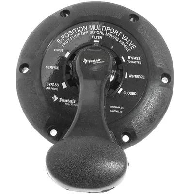 Ensemble de vanne supérieure, 1-1/2-Inch, pour vannes Top Mount 5 et 8 positions, compatible Pentair