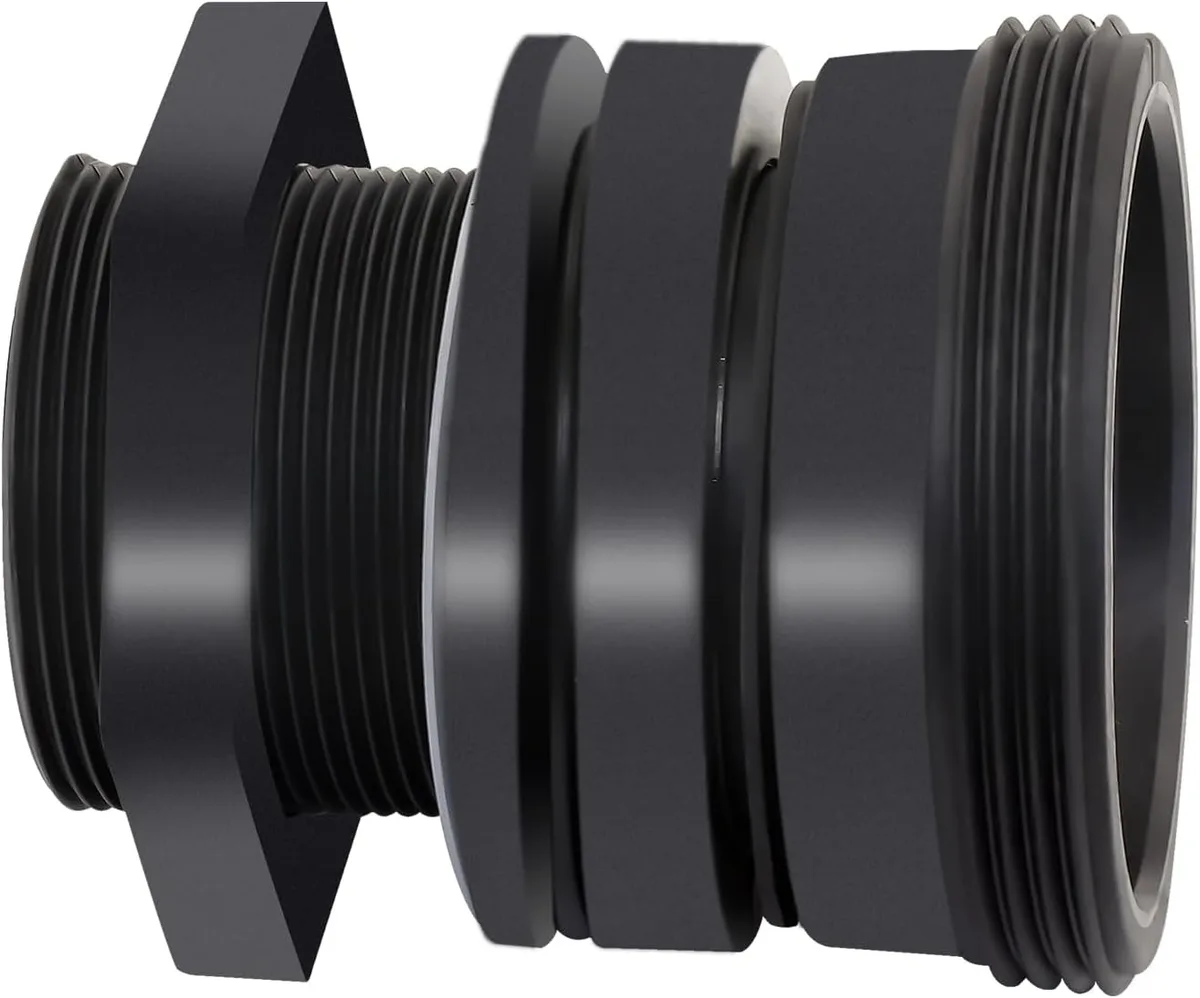 Bulkhead Replacement Kit, 2-Inch, for Triton II Sand Filter, Black
