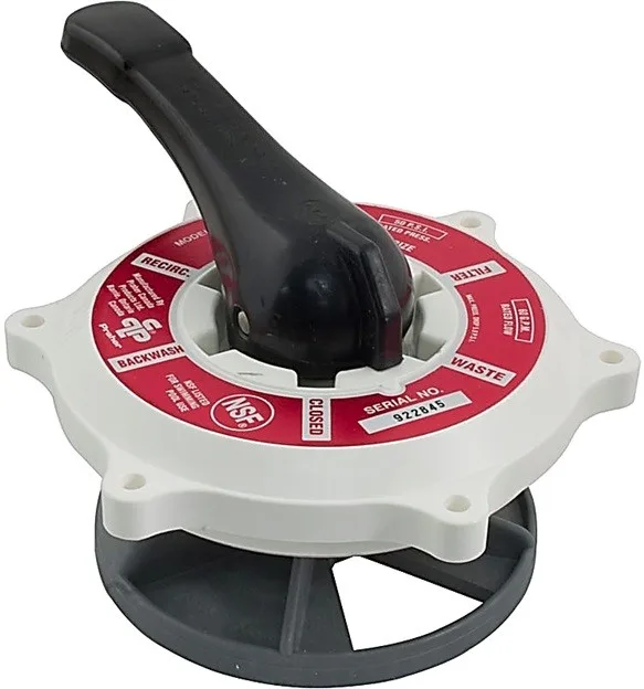 Conjunto de tapa de maneta 1-1/2-Inch, blanco, compatible con Pentair