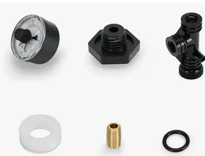 Valve and Gauge Assembly, Black (24850-0105)