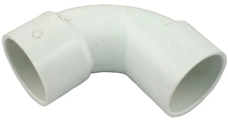 Sweep 90 Elbow, 1-1/2-Inch Slip x 1-1/2-Inch Slip, PVC