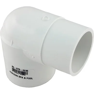 90 Degree Street Elbow, 2-Inch, PVC