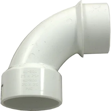 Sweep 90-Degree Elbow, 2-Inch Spigot