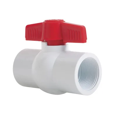 Ball Valve, 1-Inch SxS PVC, Compatible with SuperPro