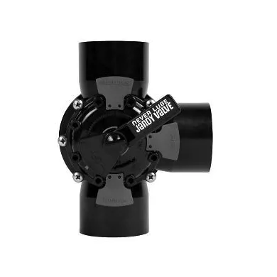 3-Port Dial Valve, 2-1/2-Inch x 3-Inch PVC, Compatible with Jandy