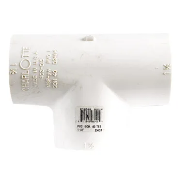 Tee Fitting, 1-1/2-Inch x 1-1/2-Inch x 3/4-Inch SxSxFIPT, Compatible with Lasco