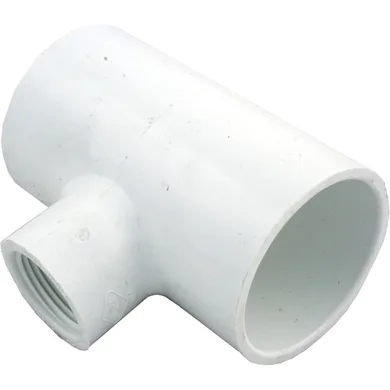 Reducing Tee, 2-Inch x 2-Inch x 1-Inch, SxSxFIPT