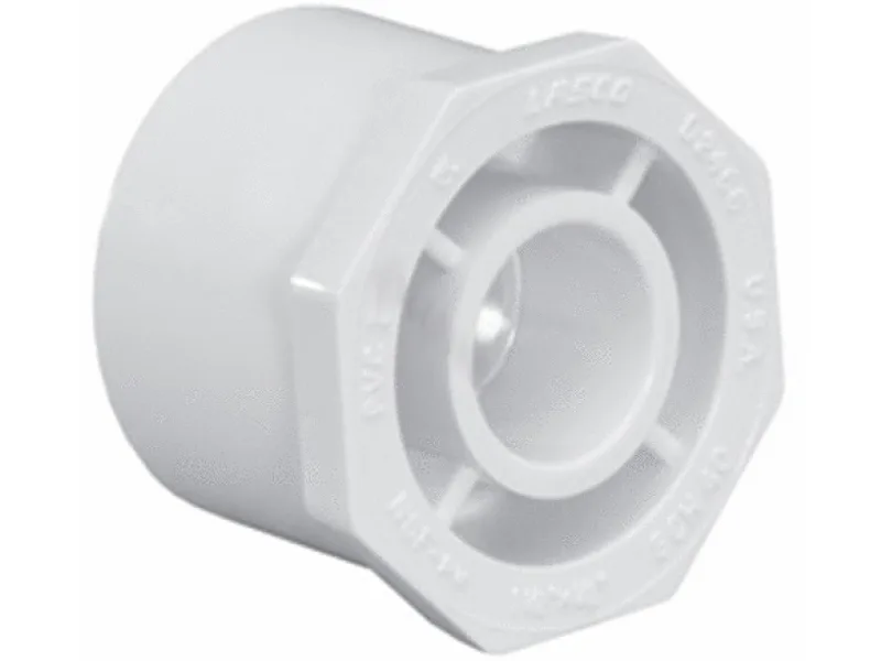 Reducer Bushing, 1-1/2-Inch x 1-1/4-Inch, Spigot x Slip
