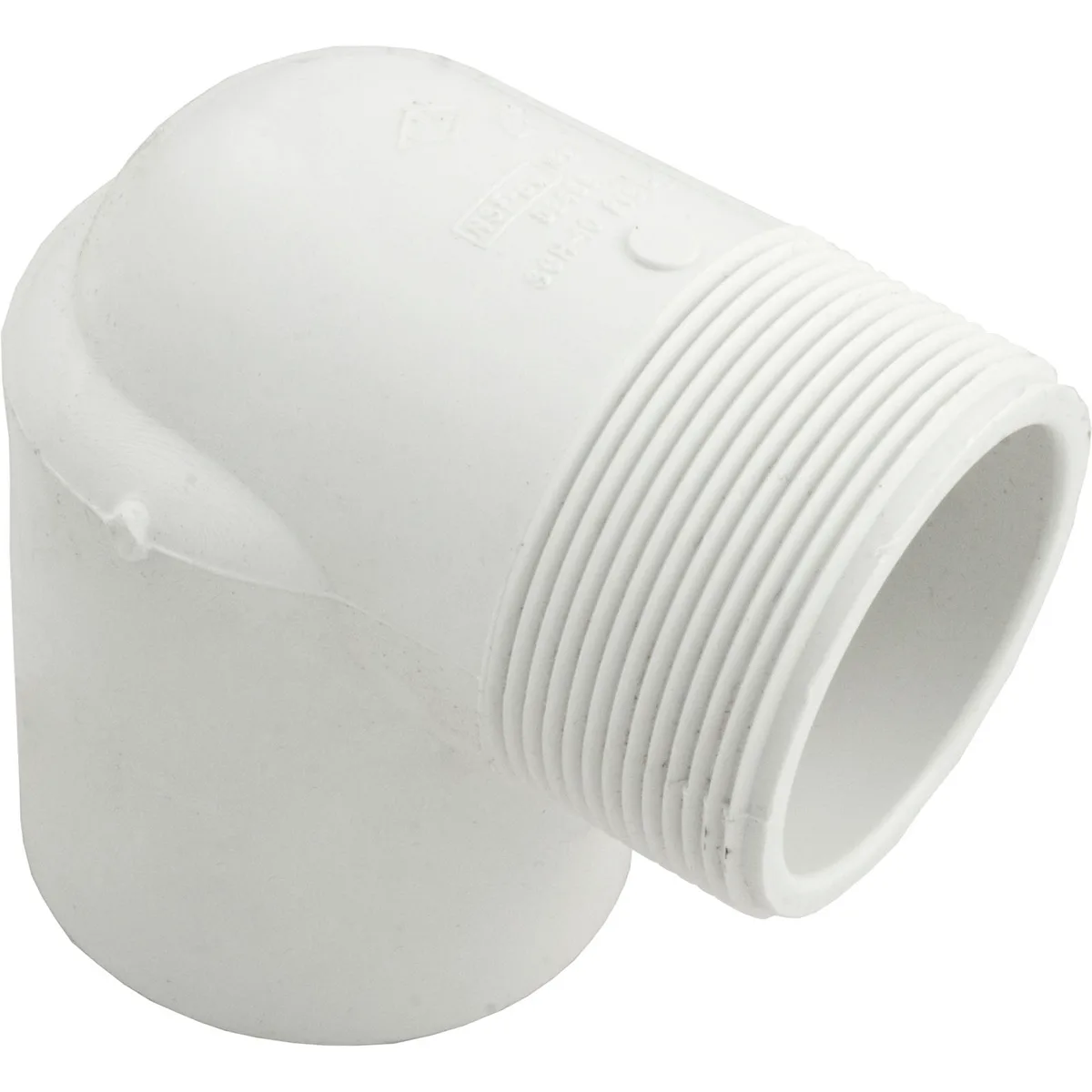 90 Degree Elbow, 2-Inch, MIPT x Slip