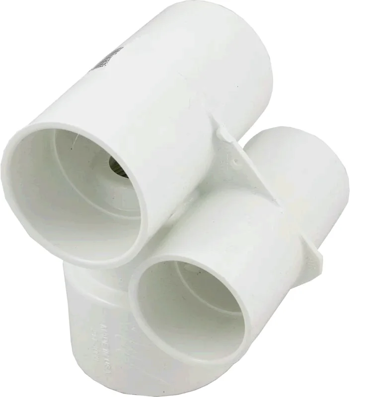 Poly Gunite Jet Body, 1.5-Inch x 2-Inch, Tee Style