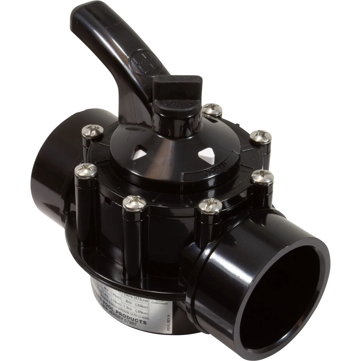 2-Way Diverter Valve, 2-Inch x 2.5-Inch, Replacement for Hayward PSV2S2