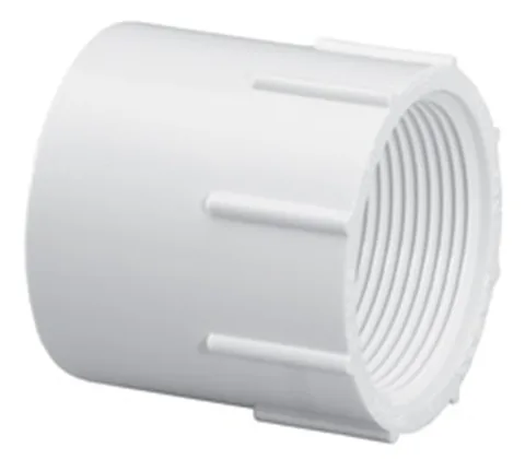 Female Adapter, 1/2-Inch x 1/2-Inch, Slip x FPT, SCH 40 PVC