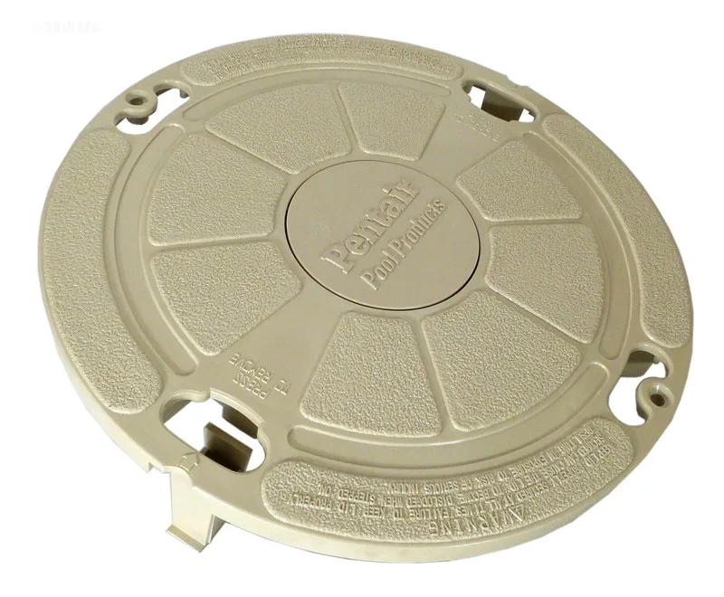 Locking Deck Lid, Beige, Replacement for Pentair Admiral Skimmers