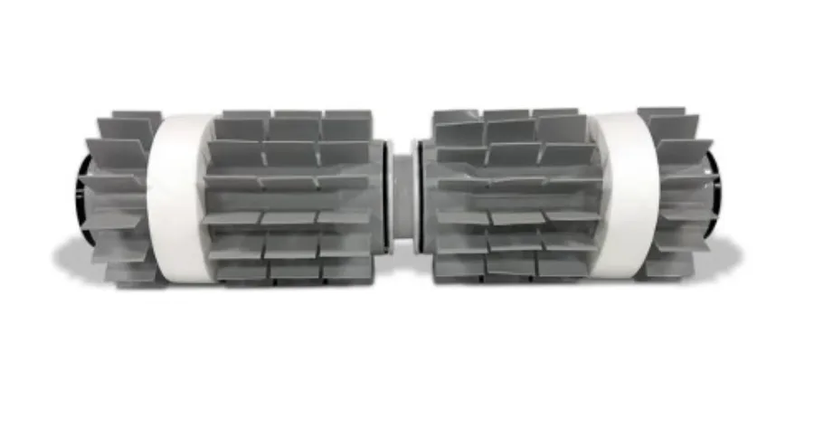 Rear Brush Assembly, Dynamic Grey, Compatible with Maytronics Dolphin Pool Cleaners