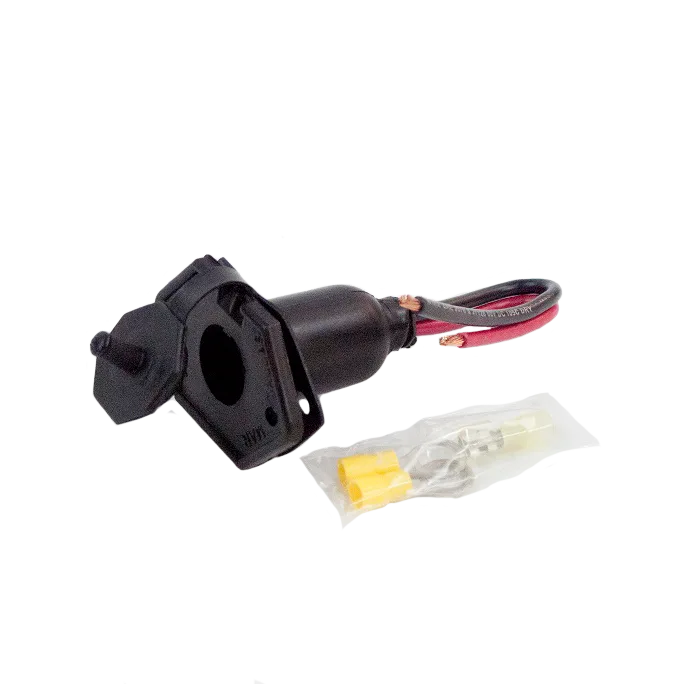 Female Plug for Battery Case, Compatible with Power Vac Corp.