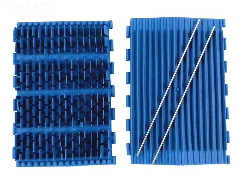 EZ Brushes, Rubber, Pair, Replacement for Aqua Products