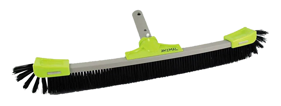 Animal Pebble Brush, 28-Inch, Grit Bristles