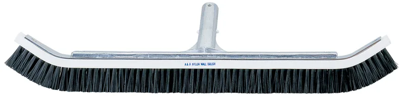 Commercial Curved Wall Brush, 24-Inch, Aluminum Back