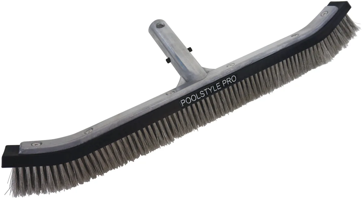 Wall and Algae Brush, 18-Inch, Stainless Steel Bristle