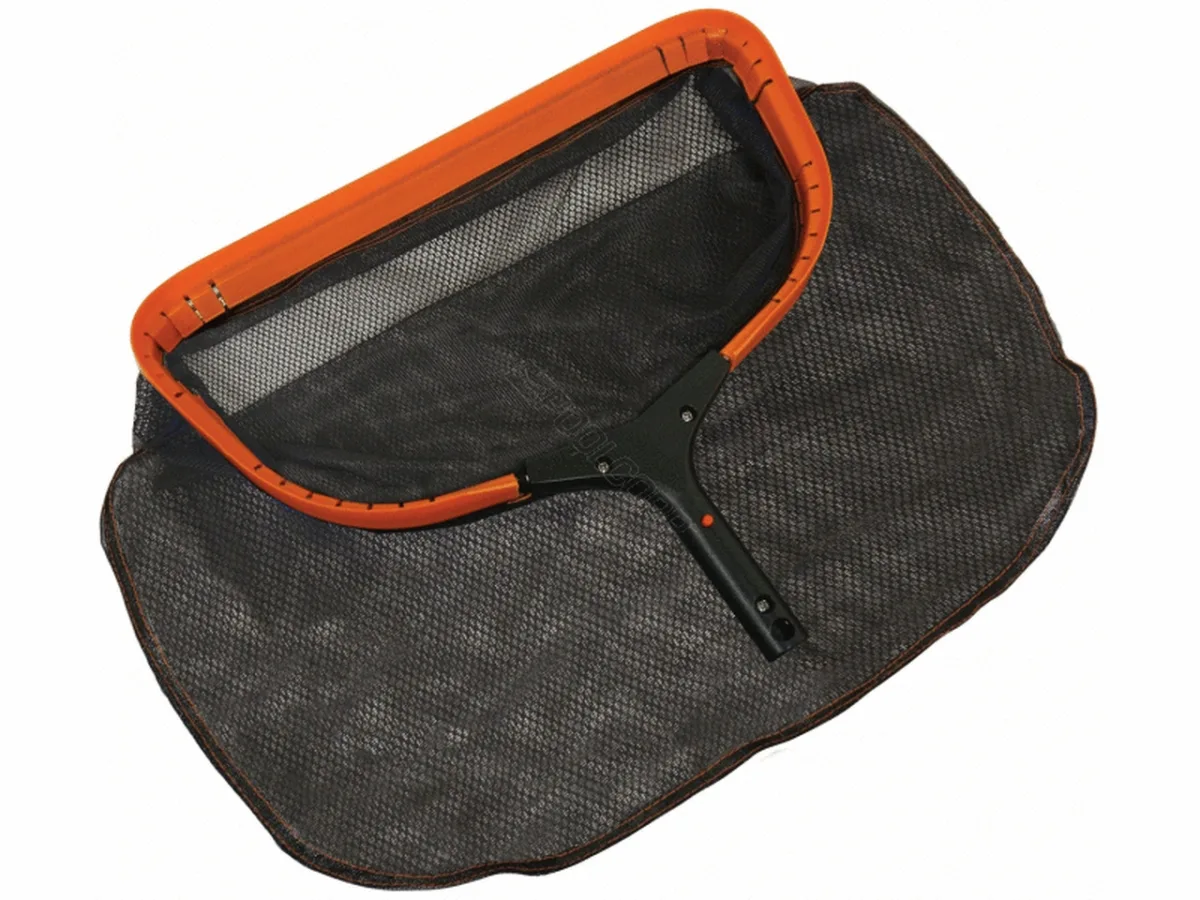 Leaf Rake with Standard Mesh Net, 20-Inch, Compatible with Poolstyle