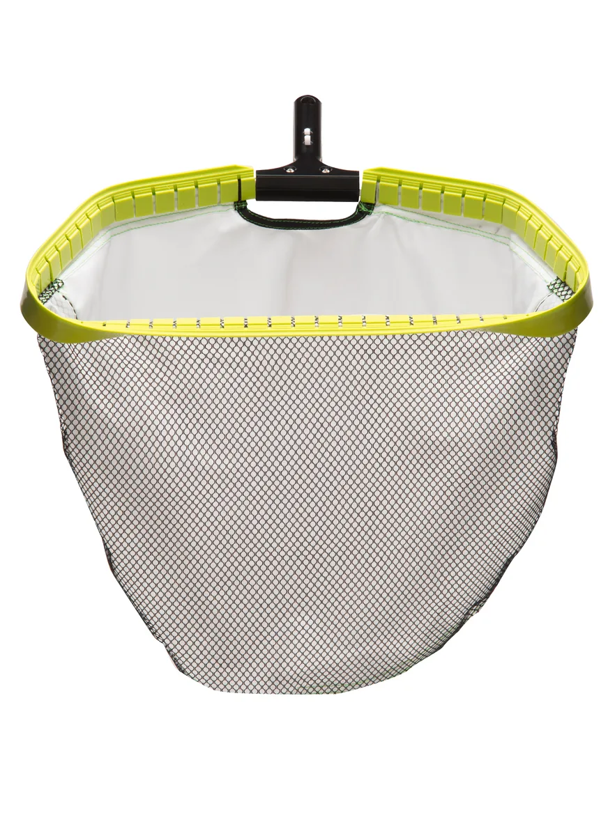 Leaf Rake with Fine Mesh Bag, 20-Inch, Compatible with Ocean Blue Tsunami