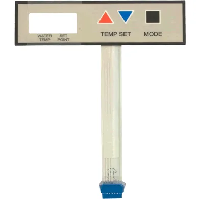 Switch Decal Membrane Kit for R185A Heaters, Replacement for Raypak