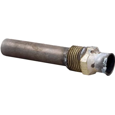 Sensor Well, Stainless Steel for 207A, 267A and 337A Low NOx Heaters, Replacement for Raypak