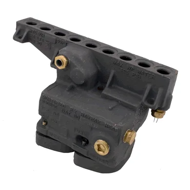 Inlet and Outlet Header, Cast Iron, ASME for R185A, R265A and R335A Heaters, Compatible with Raypak