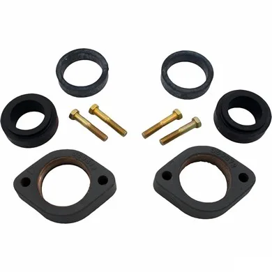 Bride d'entrée/sortie en bronze pour réchauffeurs 105A, 105B et 155B/C, compatible Raypak